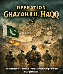 آپریشن غضب الحق میں طالبان حکومت کے 274 اہلکار اور خوارج ہلاک، 400 سے زائد زخمی