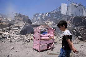 اسرائیلی حملوں میں 10 فلسطینی شہید :غزہ