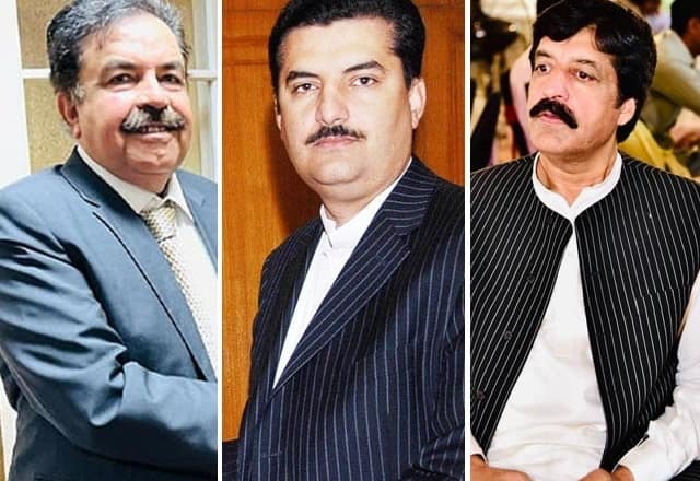 تین صوبوں کے نئے گورنر تعینات