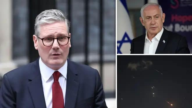 برطانیہ اسرائیل کے ساتھ کھڑا ہے: سر کیئر اسٹارمر