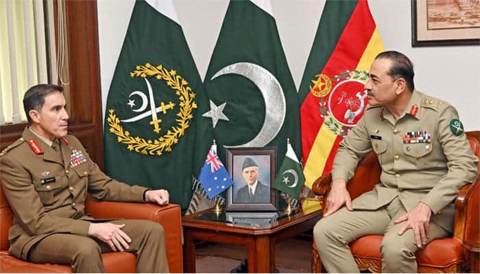 آرمی چیف سے آسٹریلوی ہم منصب کی ملاقات