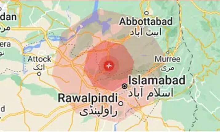 اسلام آباد، کے پی میں زلزلہ