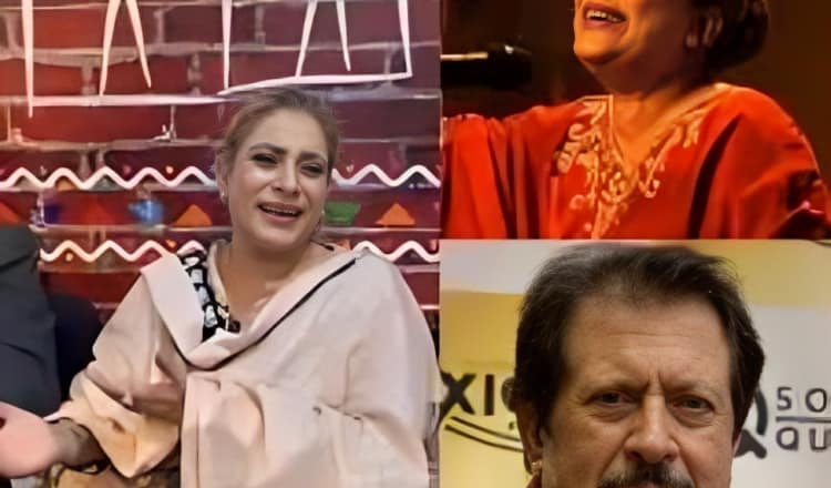 نصیبو لال عطا اللہ عیسیٰ خیلوی کی تعریف کرتے ہوئے جذباتی ہو گئ