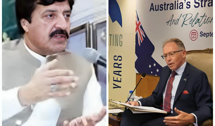 گورنر پنجاب کی آسٹریلین ہائی کمشنر نیل ہاکنز سے ملاقات