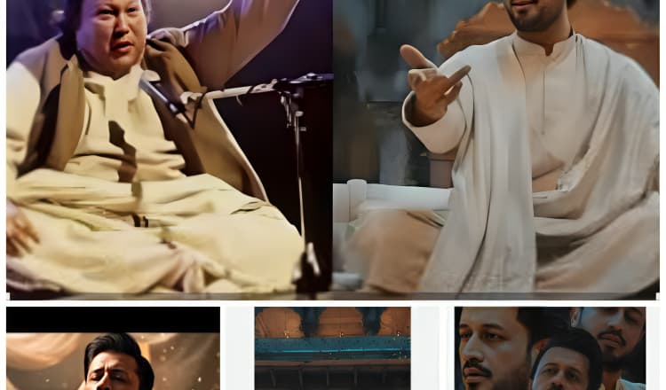 ین الاقوامی شہرت یافتہ گلوکار عاطف اسلم کا لیجنڈ گلوکار استاد نصرت فتح علی خان کو زبردست ٹریبیوٹ ” سانو اک پل” ریلیز