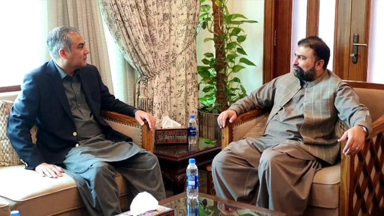 محسن نقوی کی سرفراز بگٹی سے ملاقات