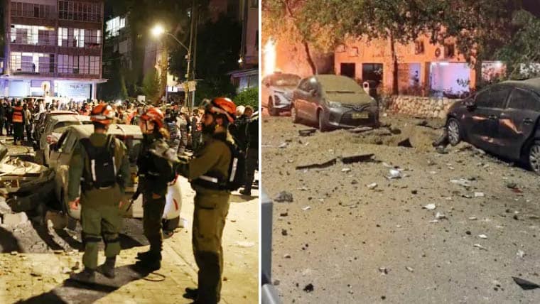 علی لاریجانی کی شہادت: ایران کے اسرائیل پر نئے حملے، 100 اہداف کو نشانہ بنانے کا دعویٰ