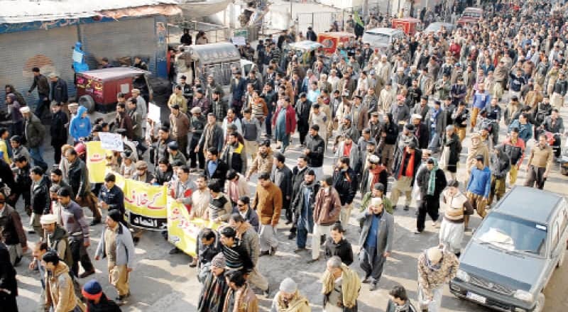 آزاد کشمیر: بجلی بلوں میں اضافے، مہنگائی کیخلاف ہڑتال جاری