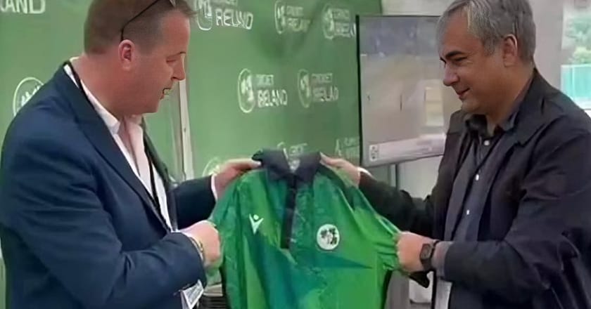 محسن نقوی کی چیئرمین آئرش کرکٹ سے ملاقات