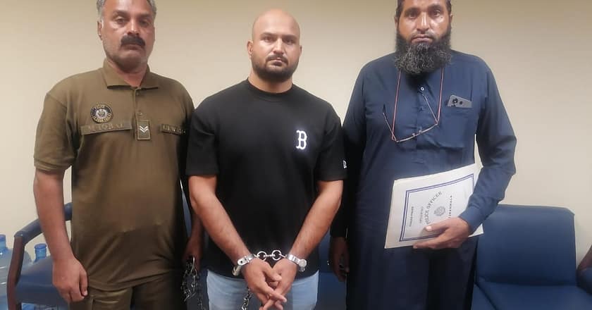 دس برس سے مطلوب خطرناک اشتہاری مجرم ملائیشیا سے گرفتار