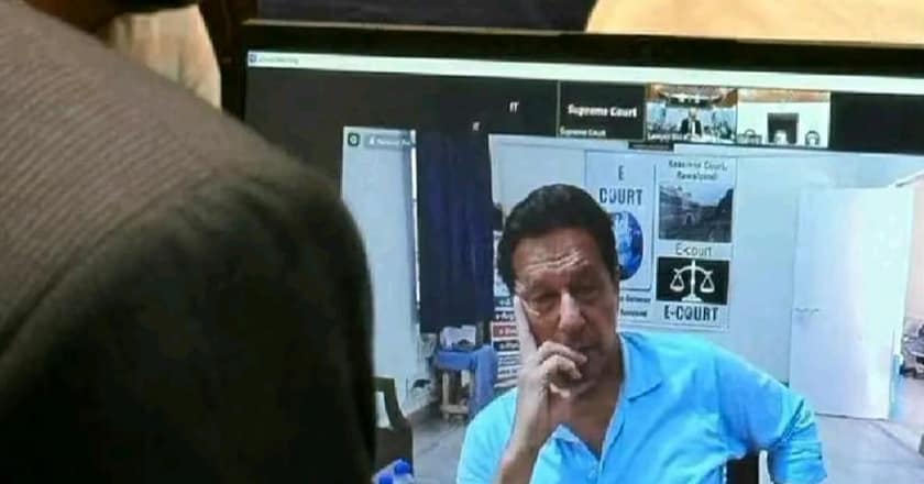 بانی پی ٹی آئی ویڈیو لنک کے ذریعے سپریم کورٹ میں پیش