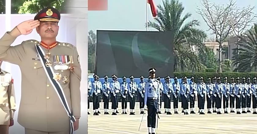 پاکستان ایئر فورس اکیڈمی رسالپور میں پاسنگ آؤٹ پریڈ