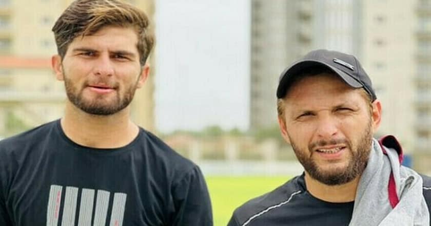 شاہین شاہ آفریدی پاپا اور شاہد آفریدی نانا بن گئے