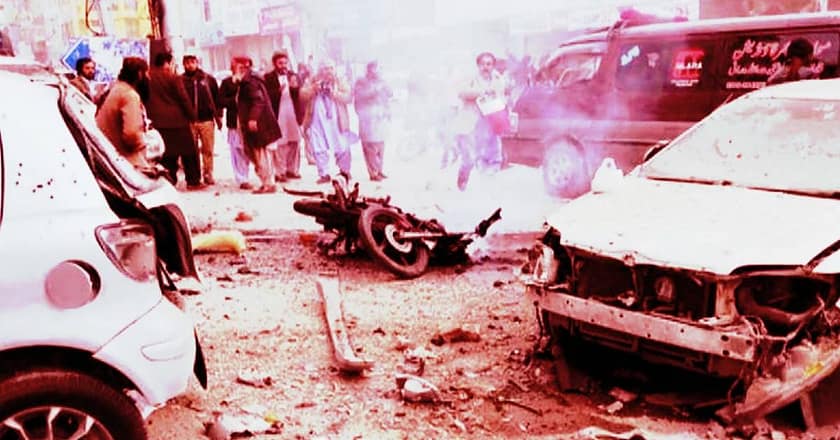 کوئٹہ : لیاقت بازار کے قریب دکان میں دھماکا