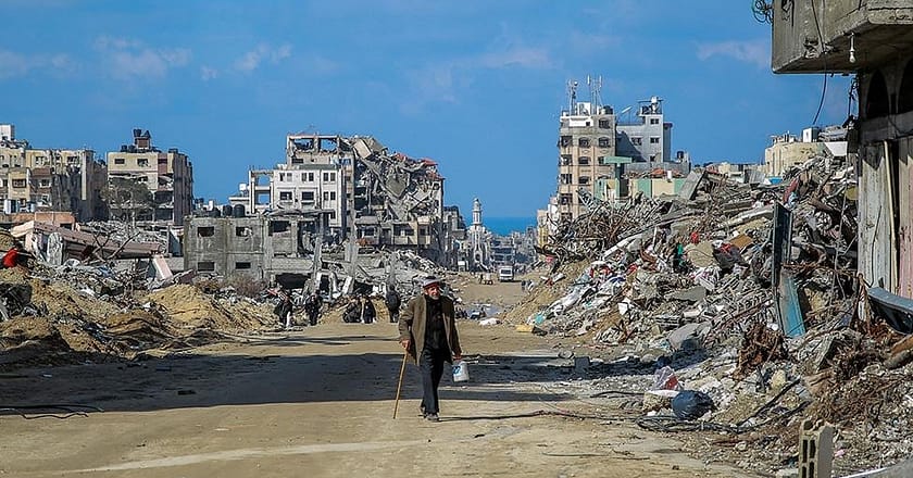 غزہ ملبے کا ڈھیر ، 10 ہزار لاشیں اب بھی دبی ہوئی ہیں