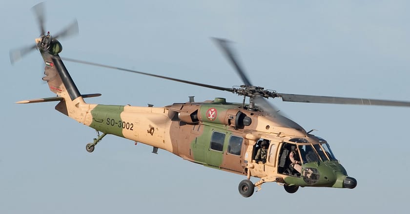 فوجی ہیلی کاپٹر حادثے کا شکار