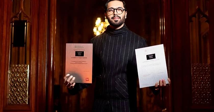 فہد مصطفیٰ کے نام برطانوی پارلیمنٹ کے 2 اہم اعزاز