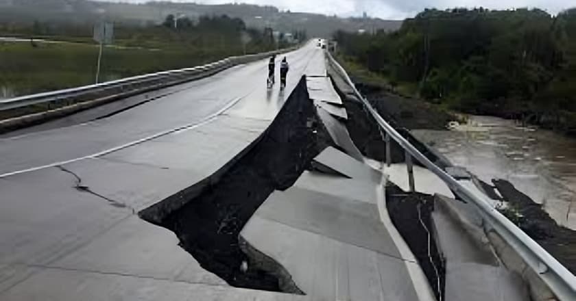 چلی میں 6.4 شدت کا زلزلہ