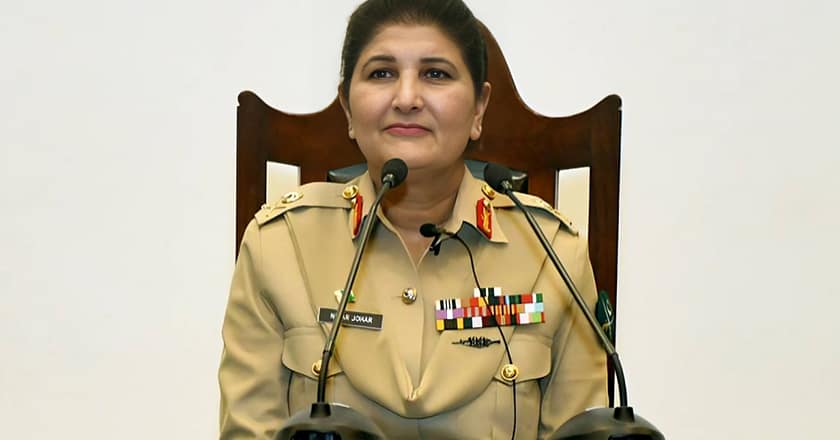 خواتین کی تعلیم میرے دل کے قریب ہے: لیفٹیننٹ جنرل نگار جوہر