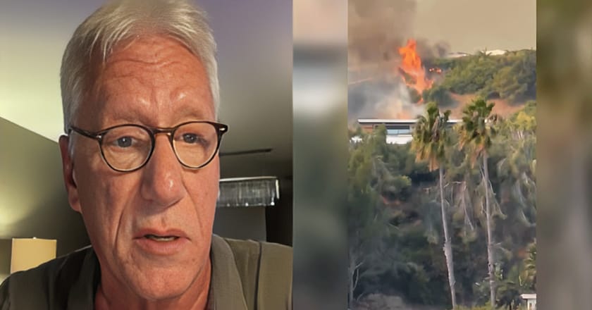 غزہ کی تباہی پر خوش ہونے والے اداکار کا گھر بھی شعلوں کی نذر ہوگیا