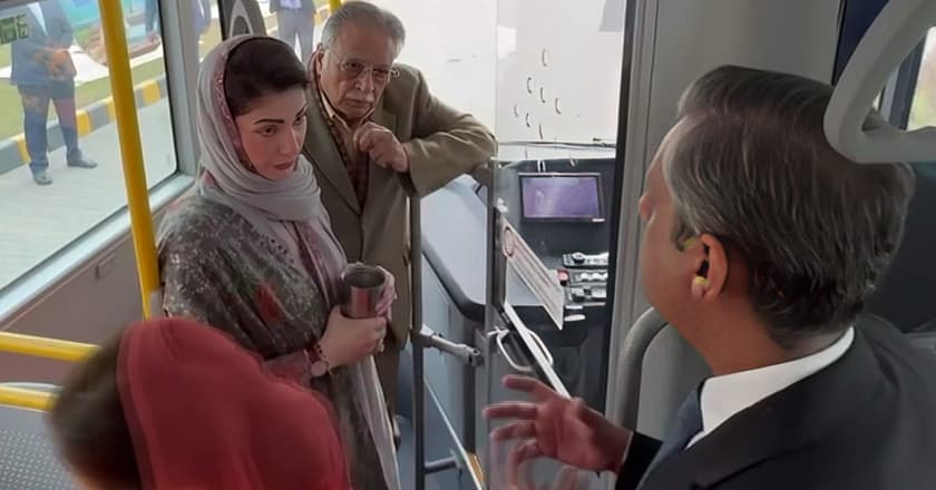 وزیراعلیٰ مریم نواز نے پاکستان کی پہلی ای وی بس سروس کا افتتاح کردیا