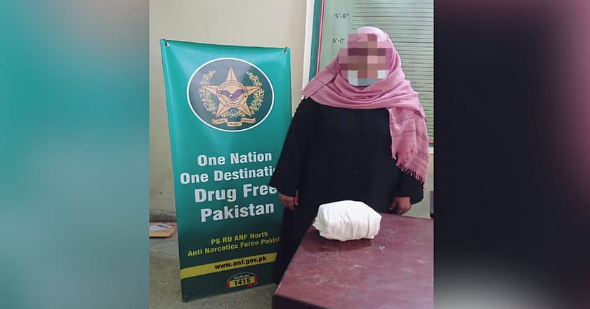 اے این ایف کی مختلف شہروں میں کارروائیاں، 69 کلو منشیات برآمد، خاتون گرفتار