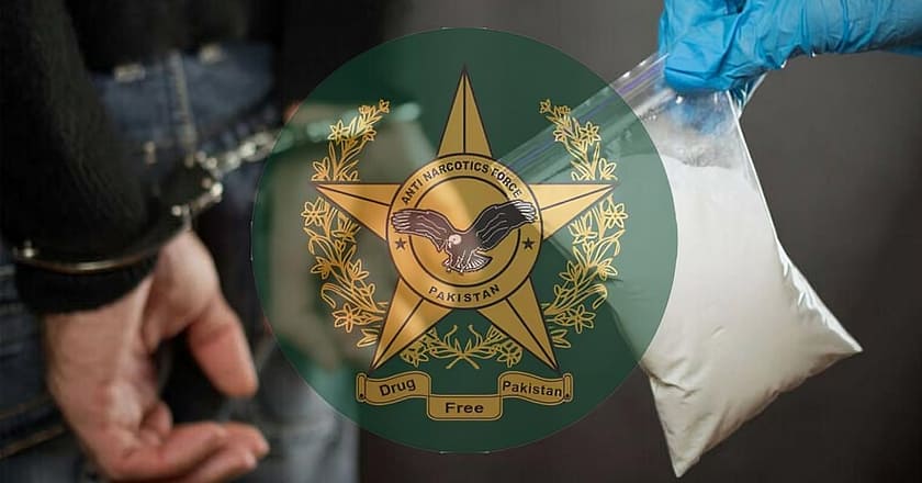 اے این ایف کی کارروائیاں، 96 کلو سے زائد منشیات برآمد، 8 ملزمان گرفتار