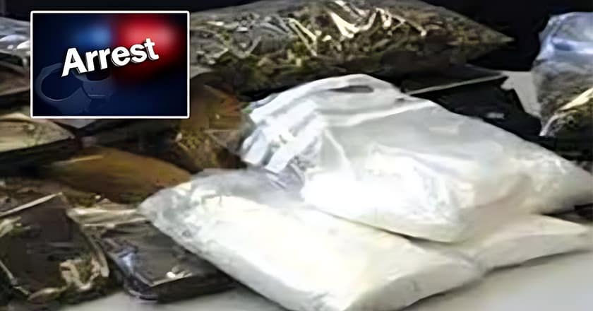 کار سے بھاری مقدار میں منشیات برآمد، لیڈی سمگلر گرفتار، ڈرائیور فرار