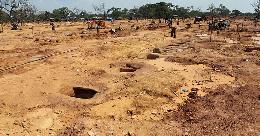 مالی میں سونے کی کان بیٹھ گئی، 48 کان کن ہلاک