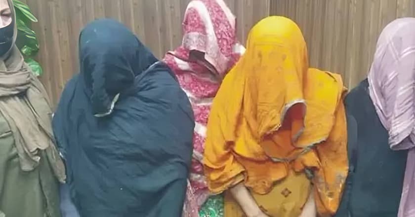گھروں میں کام کے بہانے وارداتیں کرنے والا خواتین کا گروہ گرفتار