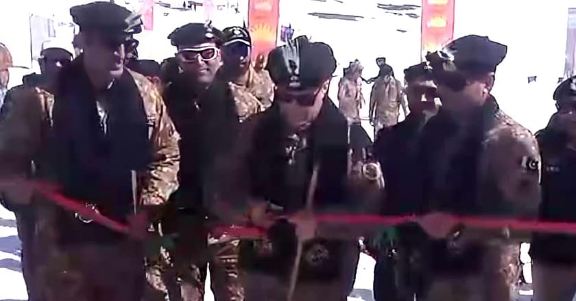 پاک آرمی کے زیر اہتمام استور رٹو سنو فیسٹیول کا افتتاح، پیرا گلائیڈنگ و دیگر کھیلوں کا انعقاد