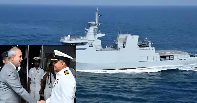 پاک بحریہ کے جہاز یرموک کا دورہ یواے ای، عالمی دفاعی نمائش میں شرکت