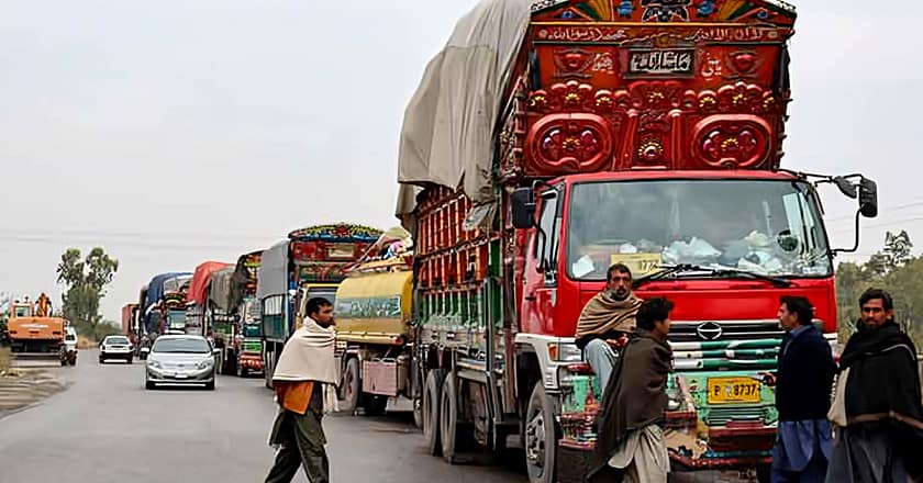 پانچ سو چھ گاڑیوں پر مشتمل امدادی سامان قافلہ پارا چنار پہنچ گیا