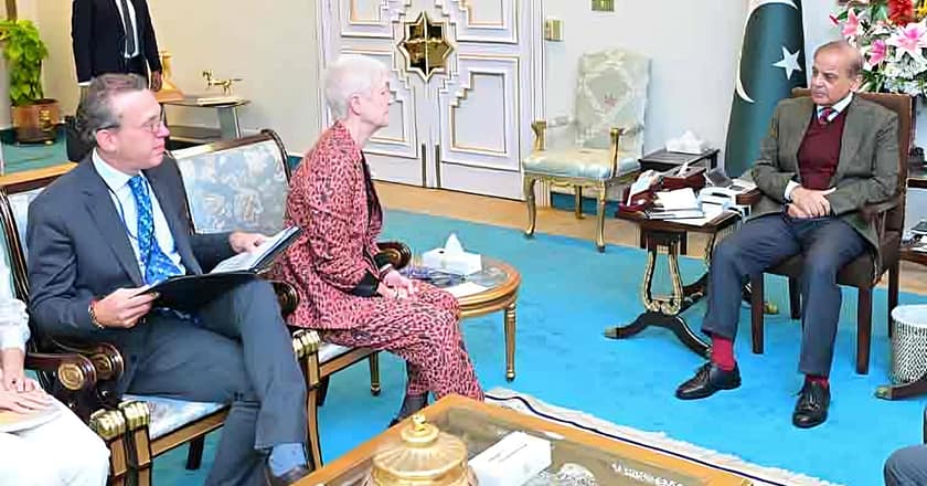 شہباز شریف سے سفیر یورپی یونین کی ملاقات