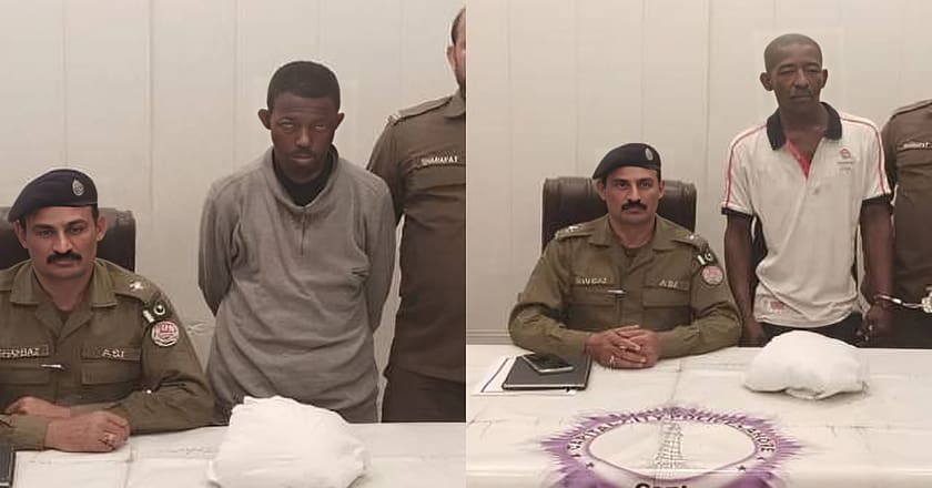 منشیات اسمگلنگ نیٹ ورک بے نقاب، 2 غیرملکی منشیات فروش گرفتار