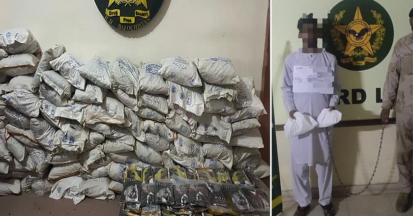 اے این ایف نے منشیات برآمد کر کے 3 ملزمان کو حراست میں لے لیا