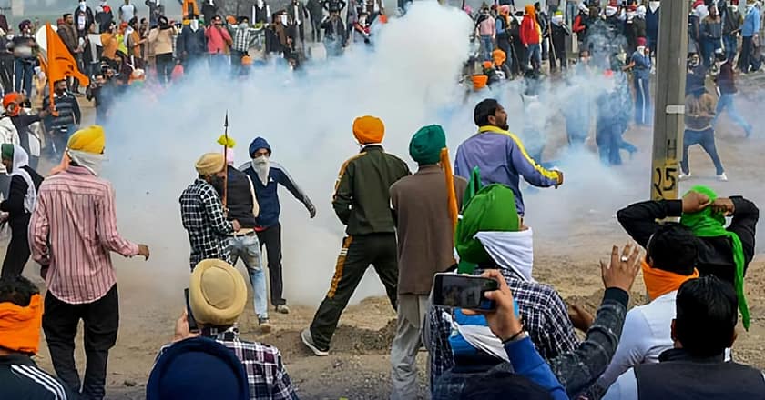 نام نہاد جمہوریت کی علمبردار مودی سرکار اپنے ہی کسان طبقے کو کچلنے میں مصروف