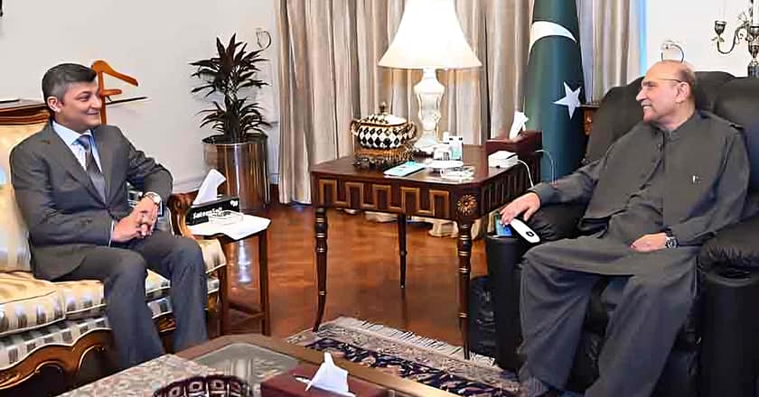 صدر مملکت سے مراکش، سوئٹزر لینڈ اور فلپائن کیلئے پاکستان کے نامزد سفرا کی ملاقاتیں