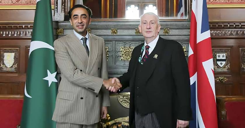 پاکستانی وفد کی سپیکر ہاؤس آف کامنز سے ملاقات، بھارتی جارحیت بارے آگاہ کیا