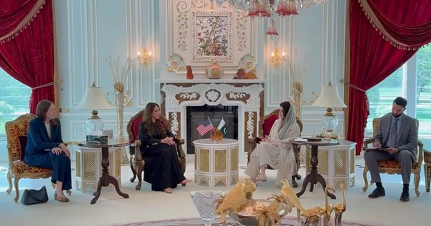 پنجاب کی وزیر اعلیٰ سے امریکہ کےناظم الامور کی ملاقات ؛باہمی دلچسپی کے امور پرتبادلہ خیال