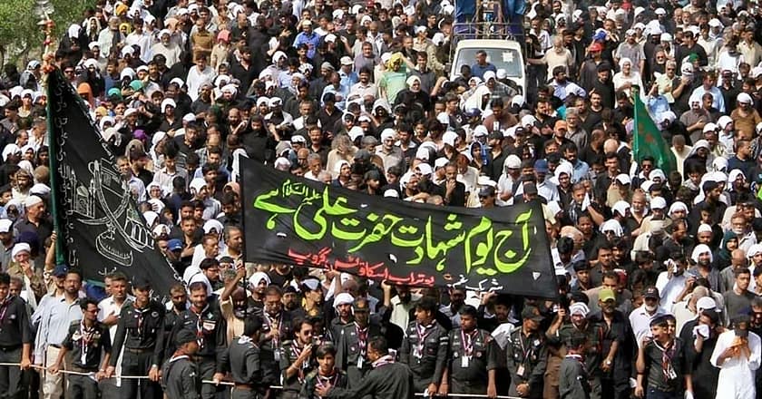 یومِ شہادتِ حضرت علیؓ پر ملک کے مختلف شہروں میں جلوس